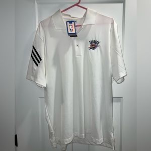 NWT Adidas NBA Cool Max athletic polo